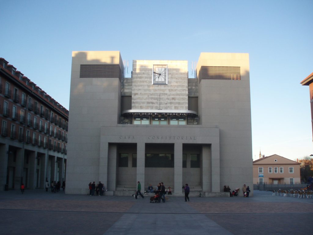Casa Consistorial de Leganes, en la Plaza Mayor
