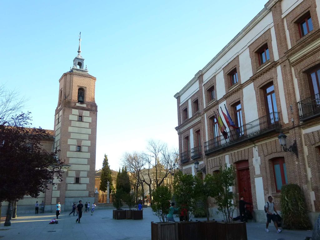 Calle en el barrio de Puerta Bonita, Carabanchel, Madrid
