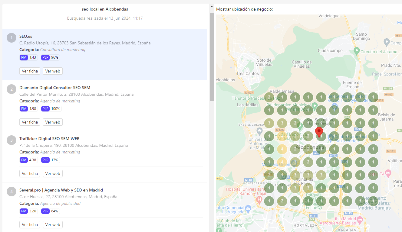 SEO local en Alcobendas
