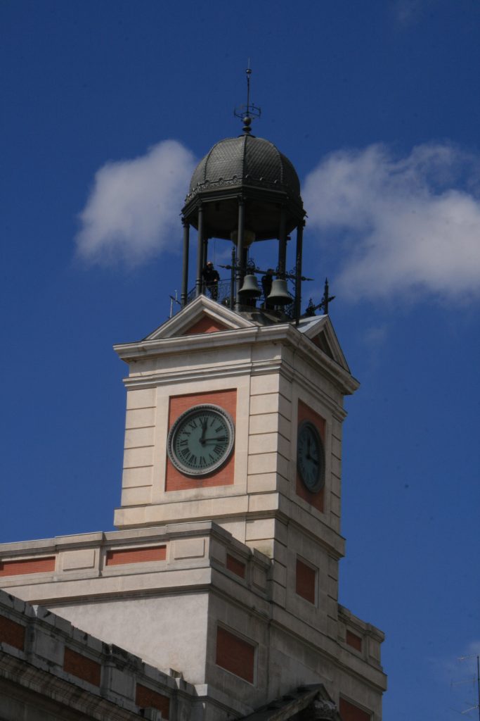 Reloj de la Puerta del Sol, Madrid