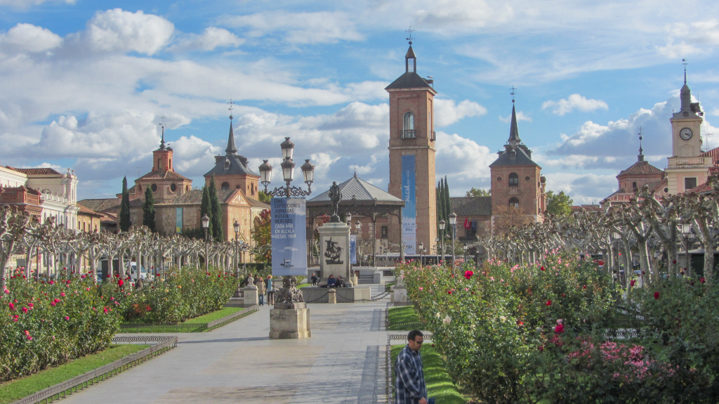 Plaza de Cervantes, Alcala de Henares, Madrid